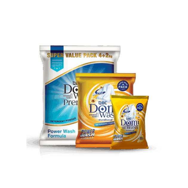 Domi Washing Powder (500 g, 2 Kg, 6 Kg)